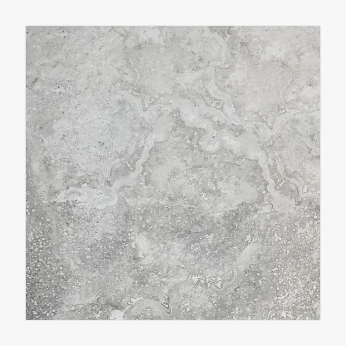 Heritage Silver Porcelain Tile