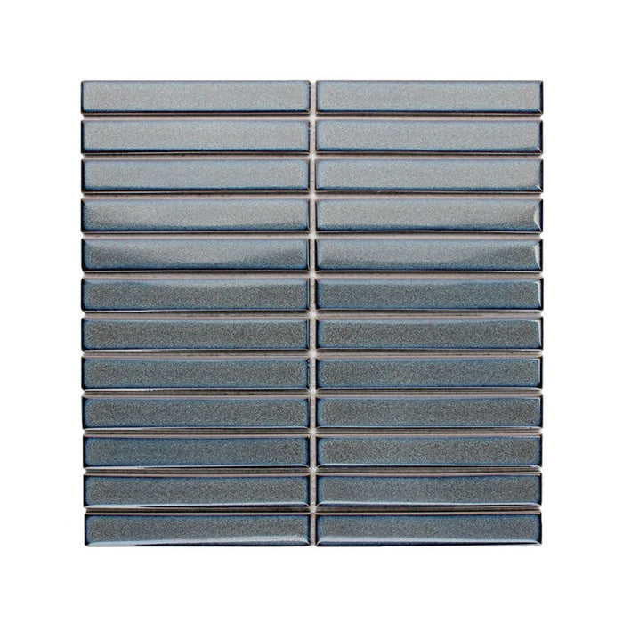 Kitkat Mottled Grey Porcelain Mosaic
