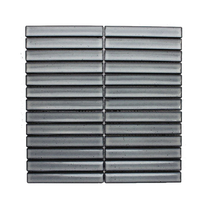 Antique Kitkat Grey Porcelain Mosaic