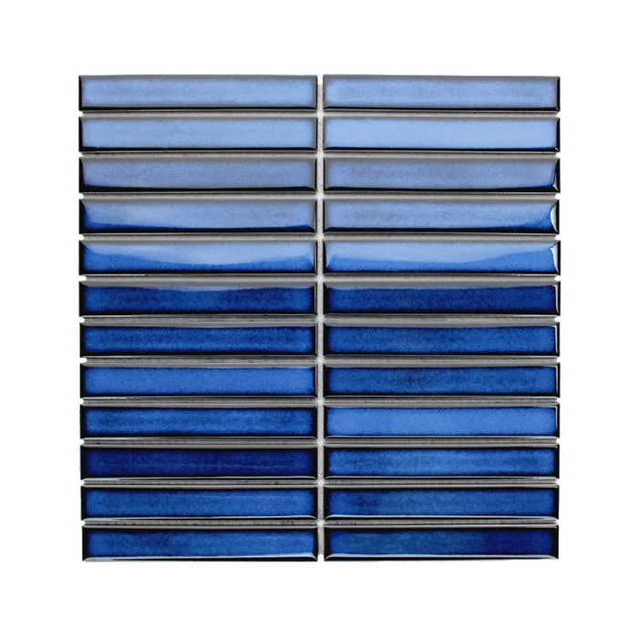 Shadow Kitkat Blue Green Porcelain Mosaic