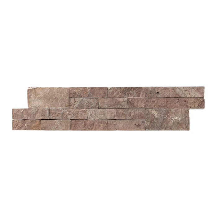 Rosso Travertine Z-Panel Wall Cladding