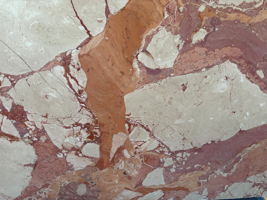 Rojo Alacantra Marble Slab