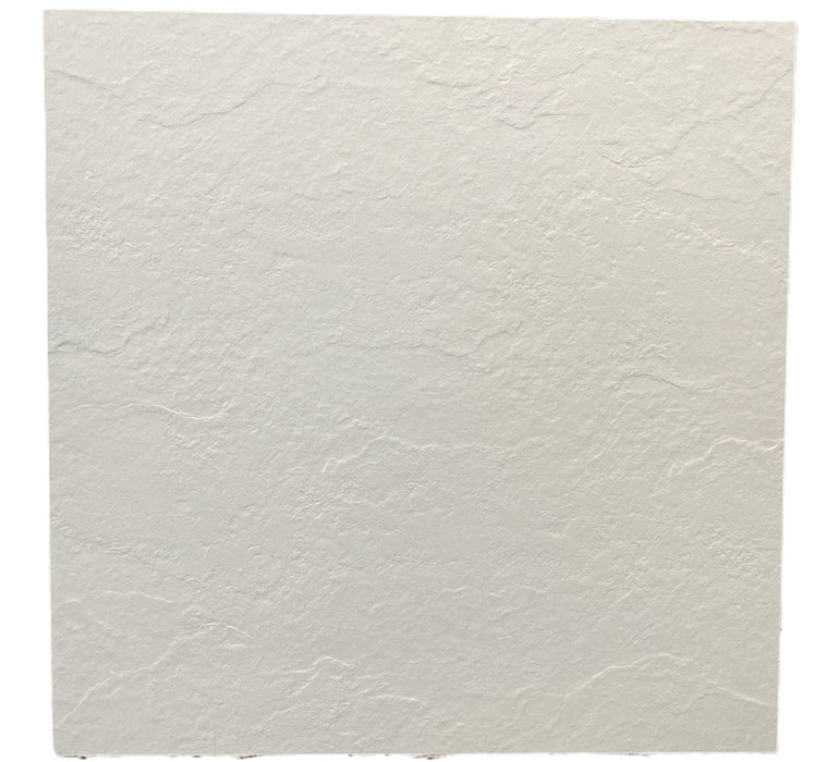 Plaster Render White Porcelain Tile 600x1200x10