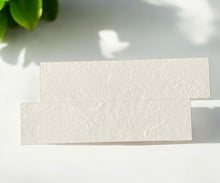 Load image into Gallery viewer, PLASTER RENDER SUBWAY – TEXTURED WHITE PORCELAIN
