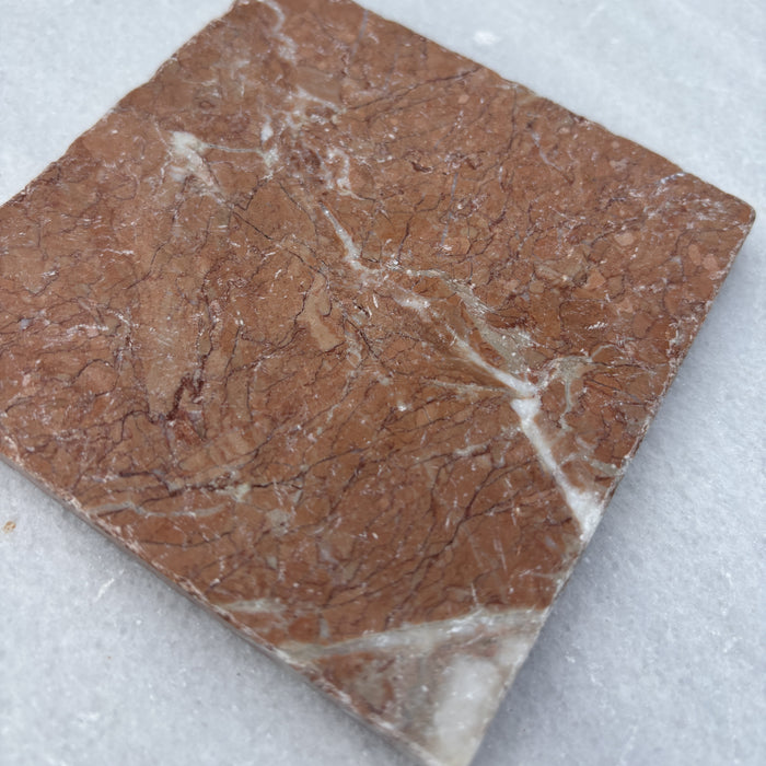 Rojo Alacantra Marble Tile 100x100x10 Tumbled