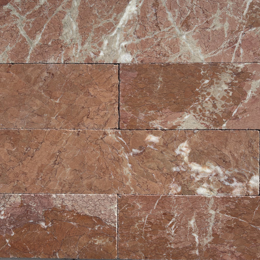 Rojo Alacantra Marble Subway Tile