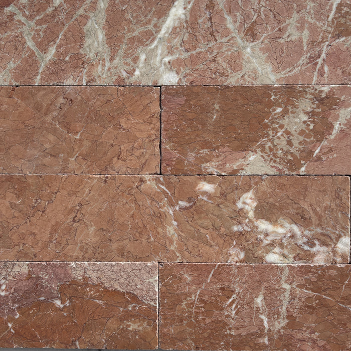 Rojo Alacantra Marble Subway Tile