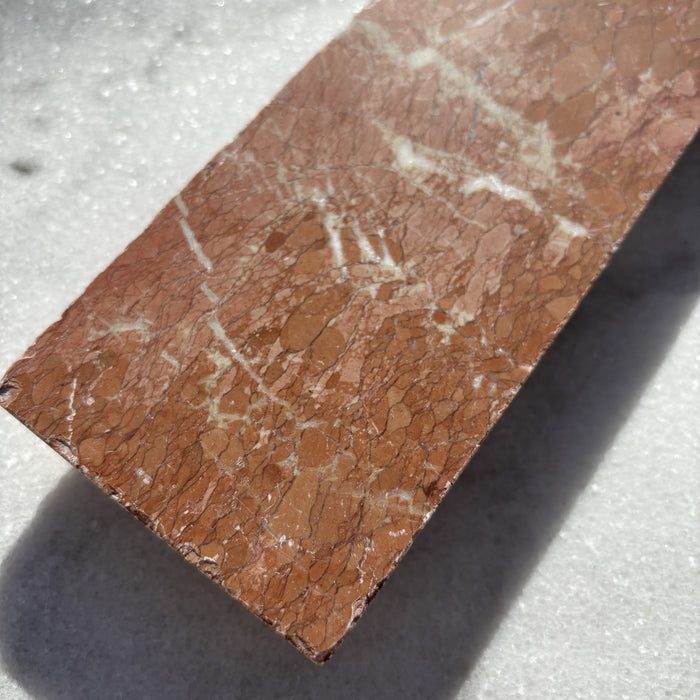 Rojo Alacantra Marble Subway Tile