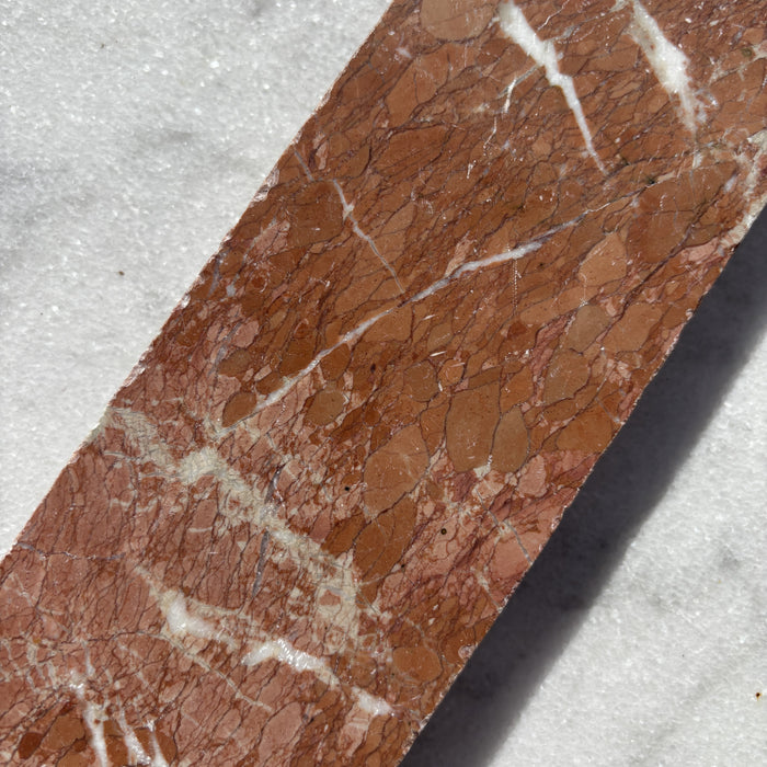 Rojo Alacantra Marble Subway Tile