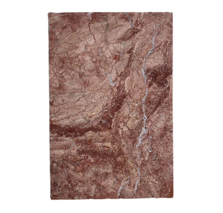 Rosso Travertine Square Edge Coping 610x406x30