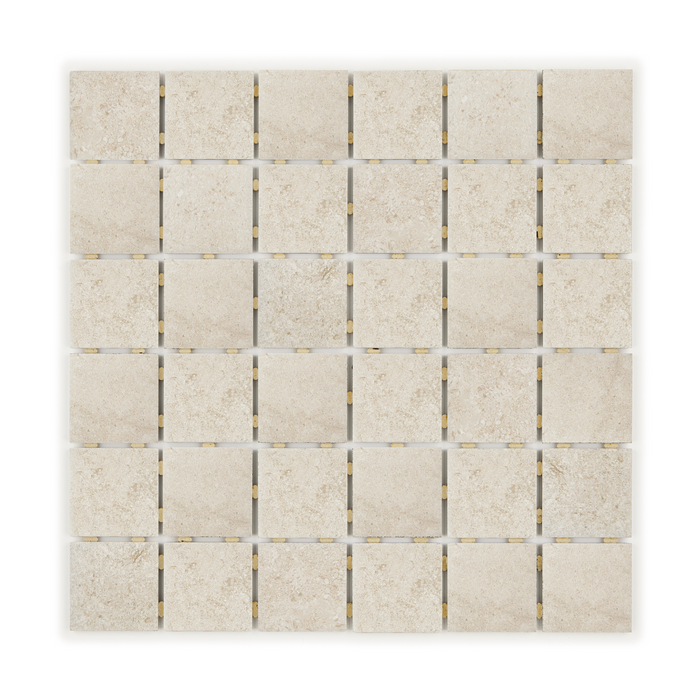 Balistone Square Sanur Light Porcelain Mosaic 48x48x6