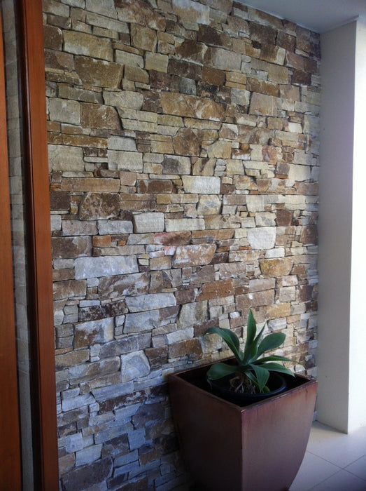 Sahara Sandstone Z-Panel Wall Cladding