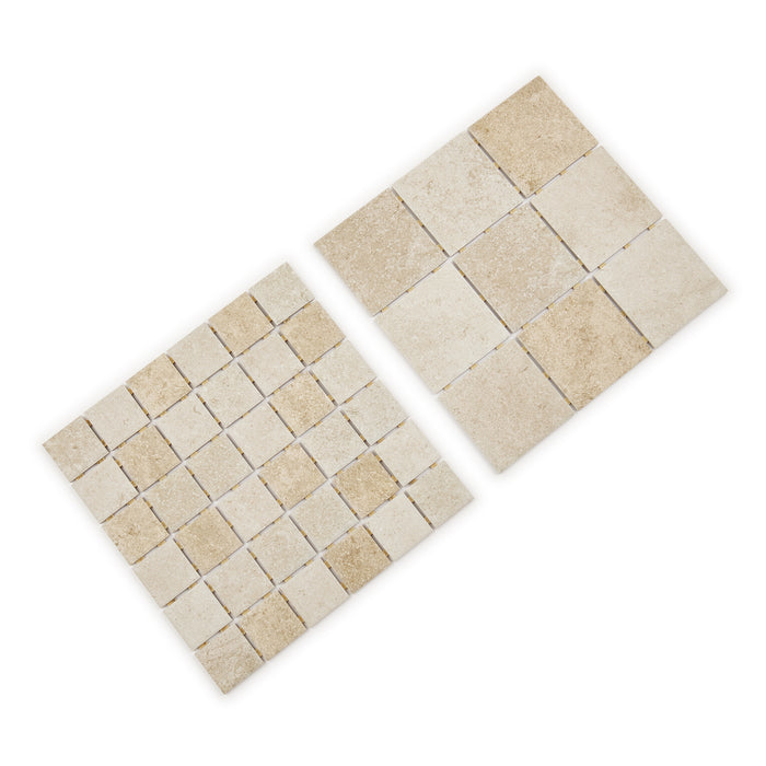 Balistone Square Sanur Mix Porcelain Mosaic 97x97x6