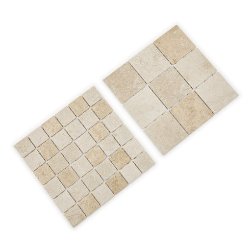 Balistone Square Sanur Mix Porcelain Mosaic 48x48x6
