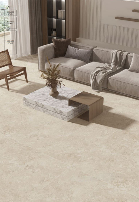 Vista Sands Porcelain Tile 600x600x10 Matte
