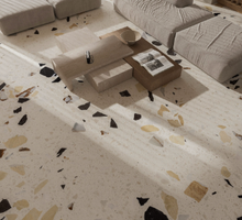 Load image into Gallery viewer, NOUGAT DECORATED 3D HONED TILE
