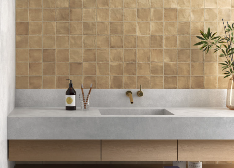 Solara Cinnamon Beige Ceramic Tile