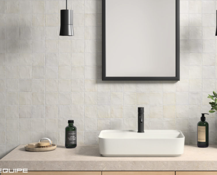 Solara White Ceramic Tile