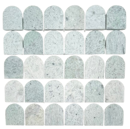 MING GREEN MARBLE ARCH MOSAIC