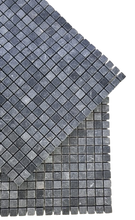 Load image into Gallery viewer, NERO MARQUINA SMALL SQUARE MOSAIC
