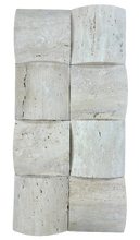 Load image into Gallery viewer, CLASSIC TRAVERTINE VEIN CUT HONED CONVEX TUMBLED 100x100
