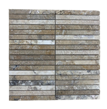 Load image into Gallery viewer, PHILADELPHIA TRAVERTINE LARGE KITKAT HONED MOSAIC
