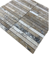 Load image into Gallery viewer, PHILADELPHIA TRAVERTINE LARGE KITKAT HONED MOSAIC
