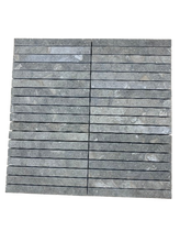 Load image into Gallery viewer, GREEN FOSSIL LIMESTONE LARGE KITKAT HONED MOSAIC
