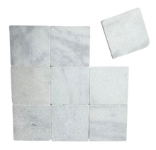Load image into Gallery viewer, MILOS WHITE MARBLE TUMBLED 100x100
