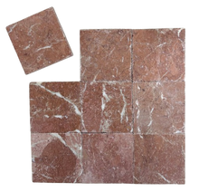 Load image into Gallery viewer, ROSSO ALCANTARA TUMBLED 100x100
