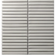 Senkei Kitkat White Porcelain Mosaic