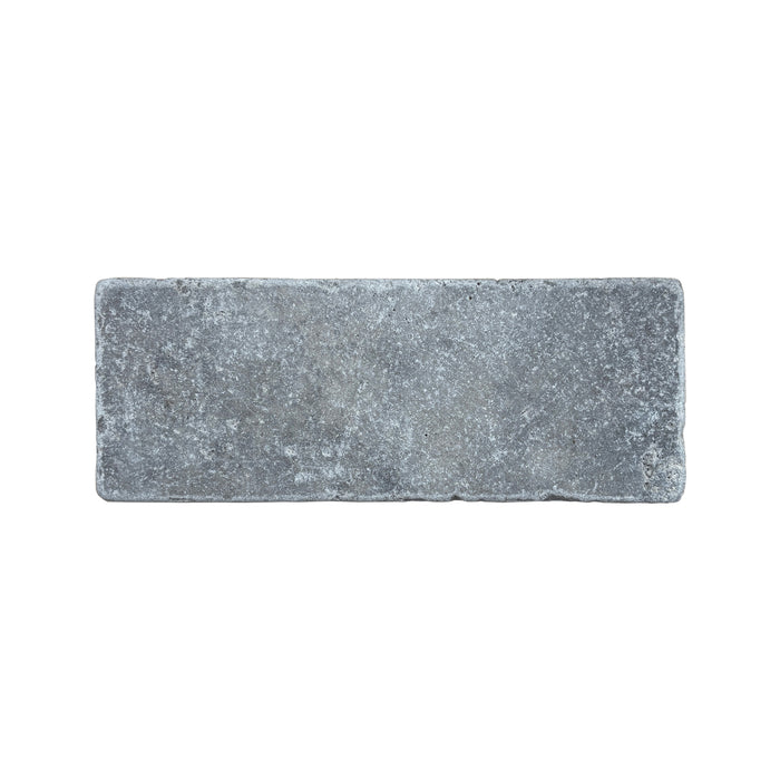 Silver Travertine Subway Tile 75x203x10