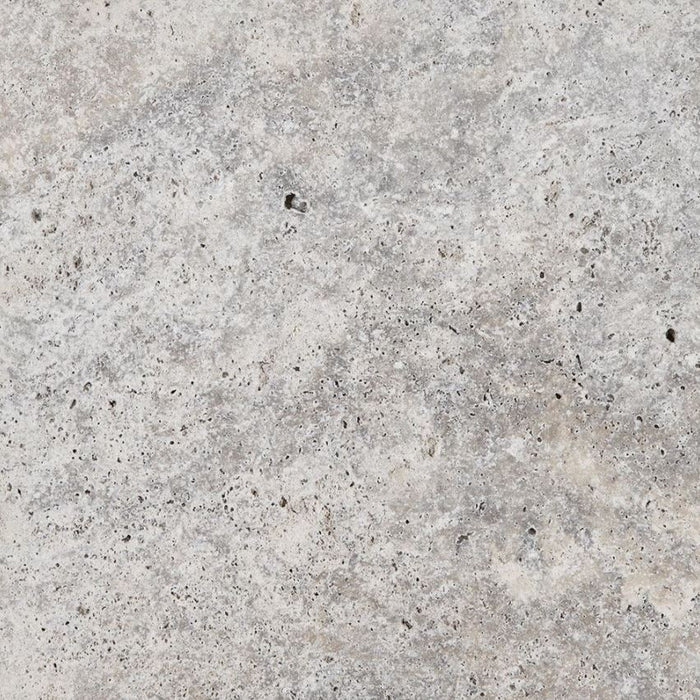 Silver Travertine Drop Face Coping