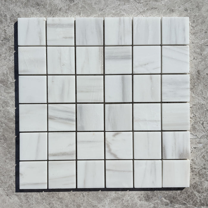 Large Square Smokey Dolomite Mosaic