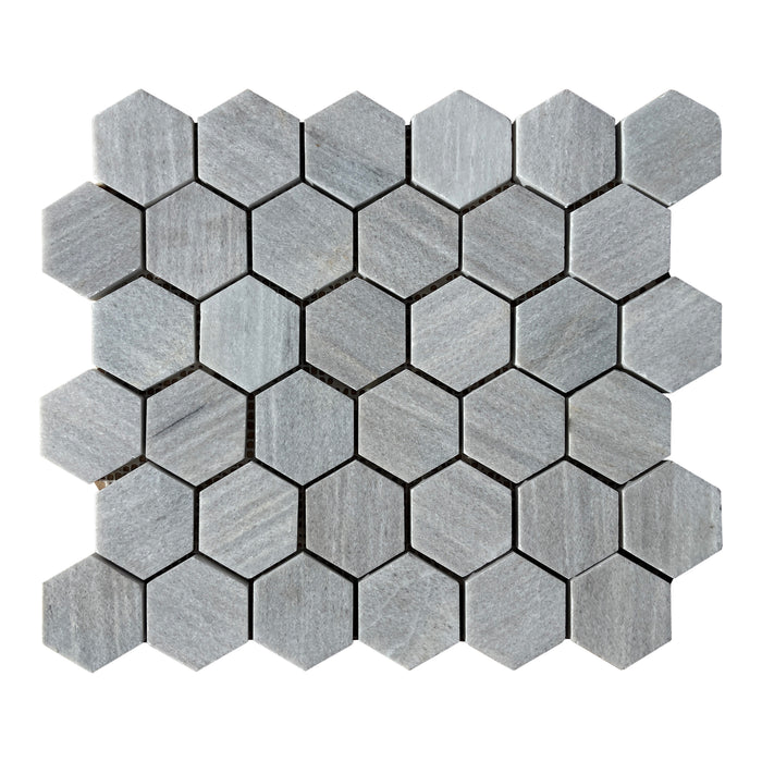 Solto Marble Hexagon Mosaic 48x48x10 Honed