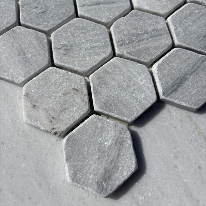 Solto Marble Hexagon Mosaic