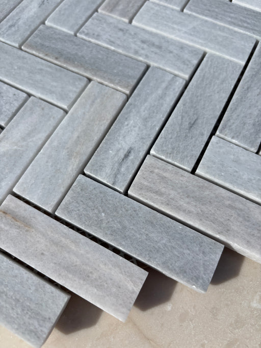 Solto Marble Herringbone Mosaic Honed