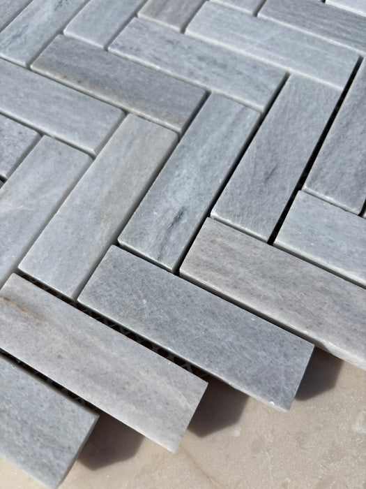 Solto Marble Herringbone Mosaic Honed