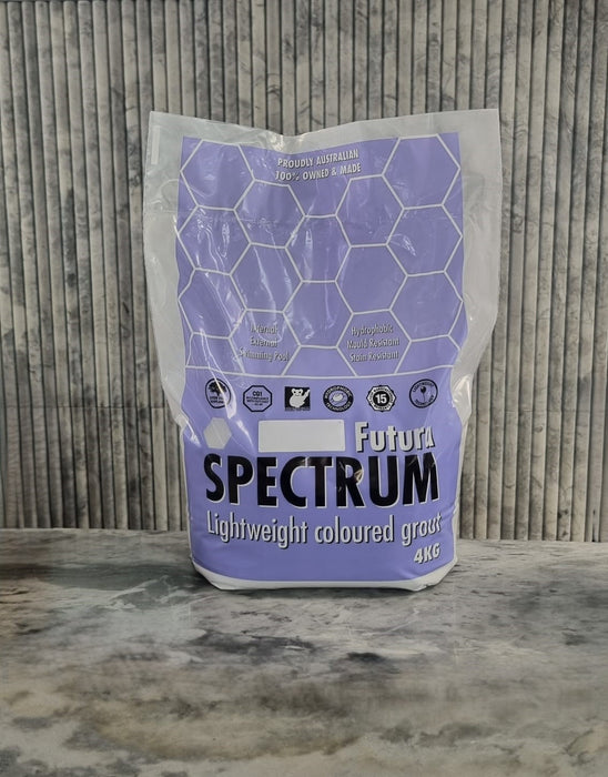 Grout |  Cotton White 4kg |  Spectrum Futura CG1