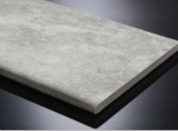 Timeless Bullnose Silver Porcelain Coping