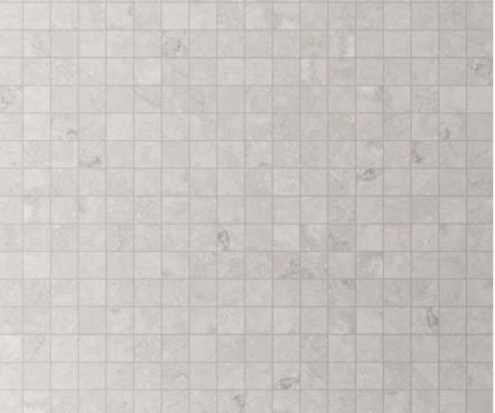Heritage Square Bianco Porcelain Mosaic
