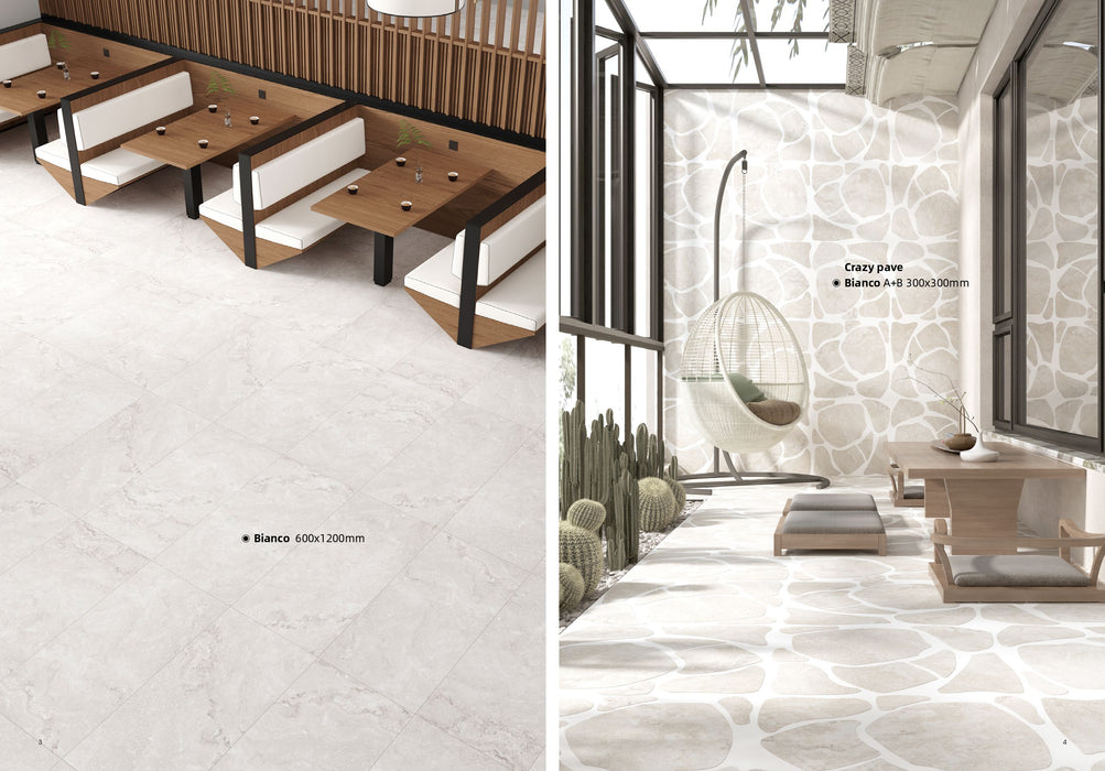 Heritage Bianco Porcelain Tile