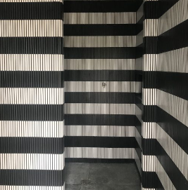 Twix Fusion Kitkat Dark Grey Porcelain Mosaic