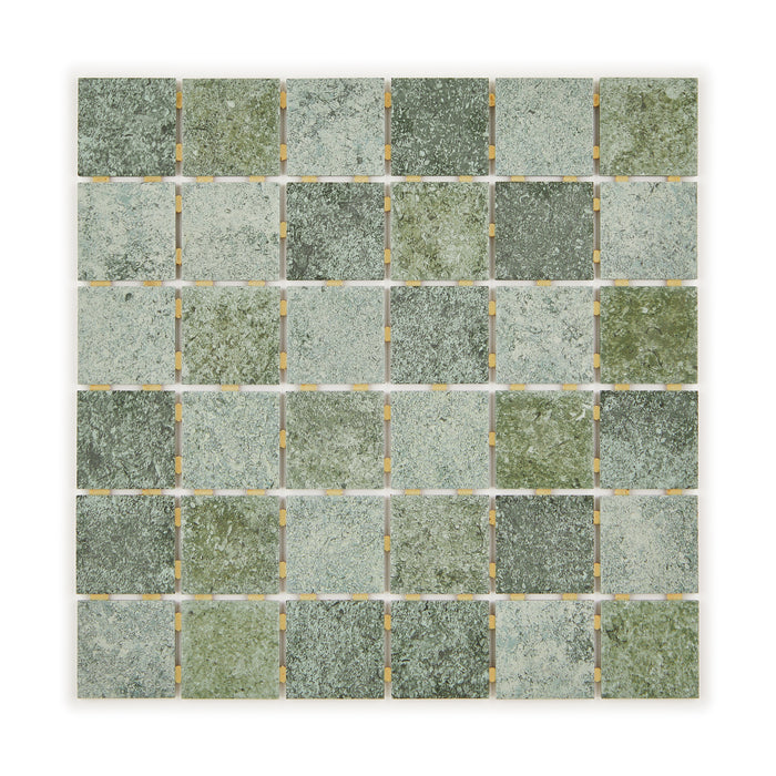 Balistone Square Ubud Mix Porcelain Mosaic 48x48x6