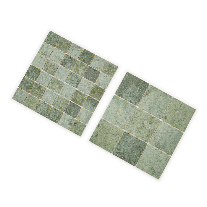Balistone Square Ubud Mix Porcelain Mosaic 48x48x6