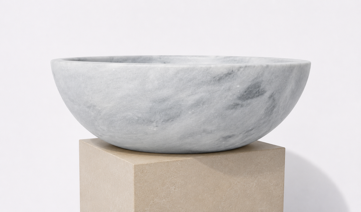 Roma II Basin Bardiglio Marble