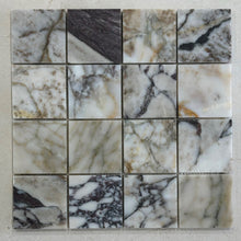 Load image into Gallery viewer, CALACATTA VIOLA SQUARE HONED MARBLE MOSAIC
