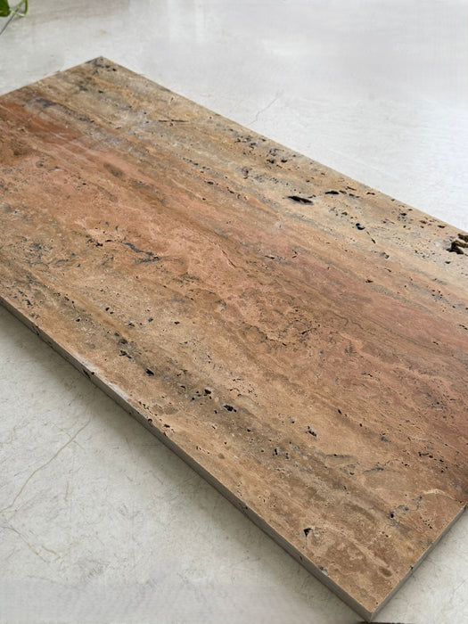 Country Classic Travertine Vein Cut Tile 406x812x12