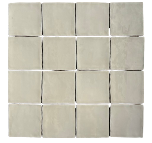 Majorca Square Bone Ceramic Tile Gloss