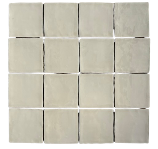 Majorca Square Bone Ceramic Tile Gloss